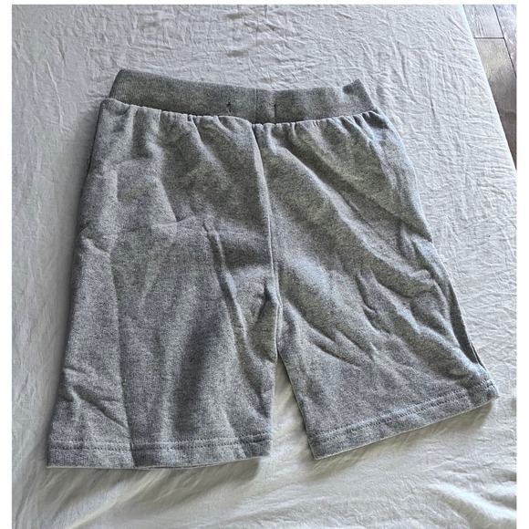 Kids‎ Gray Sweat Shorts Elastic Waist Drawstring Pockets Casual Athletic - Picture 3 of 3